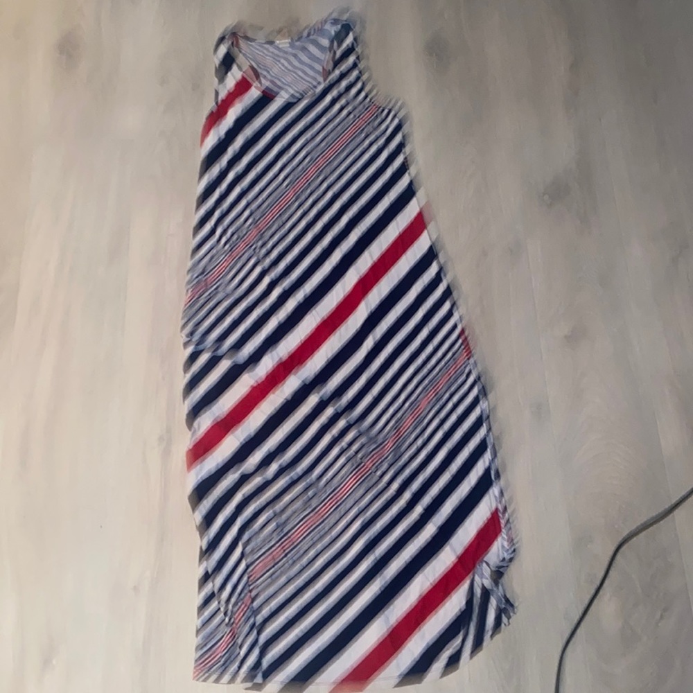 Red white and blue dress